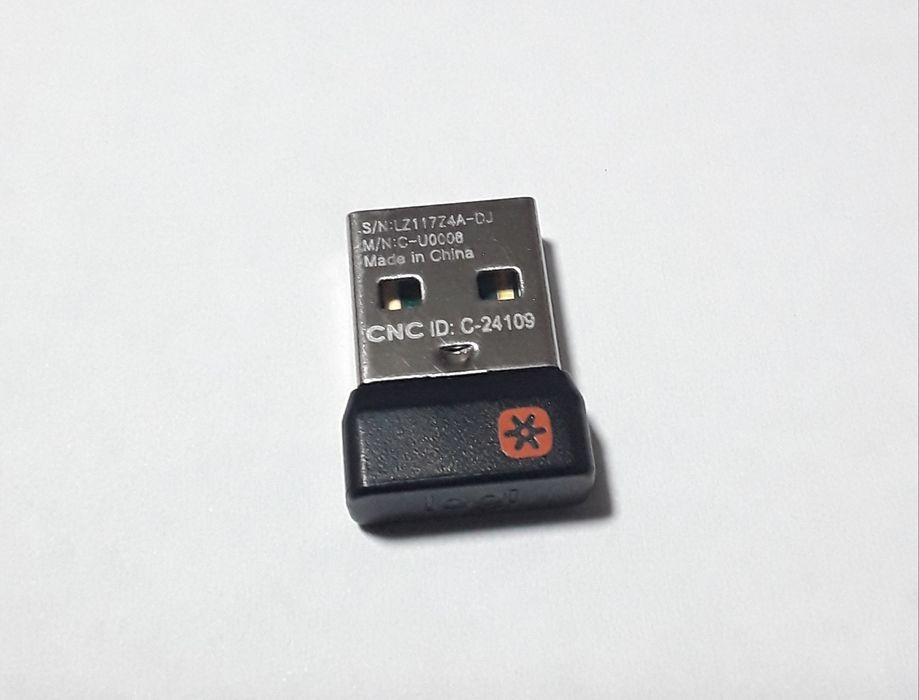 Logitech unifying dongle USB reciever.
