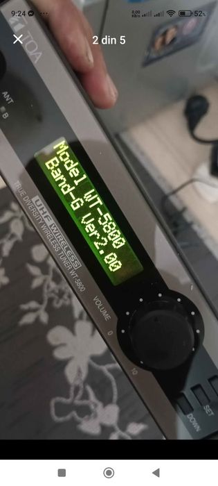Receiver microfon wireless