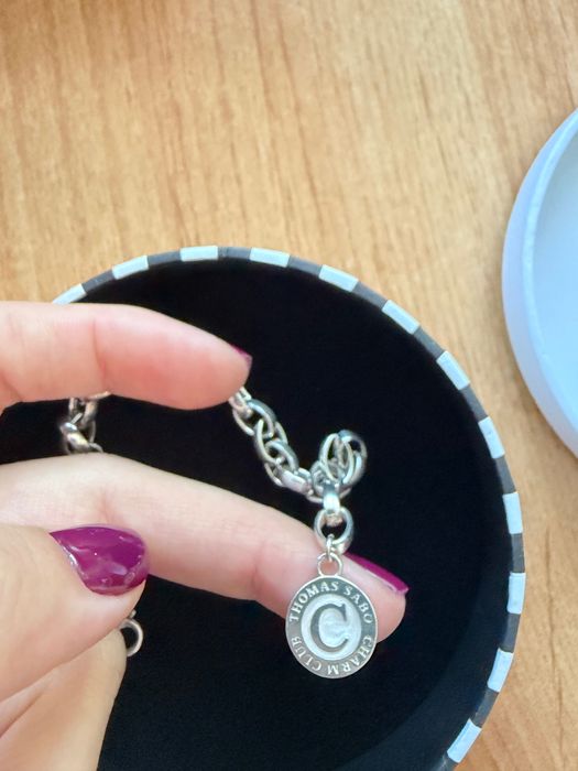 Сребърна гривна с висулка Thomas Sabo