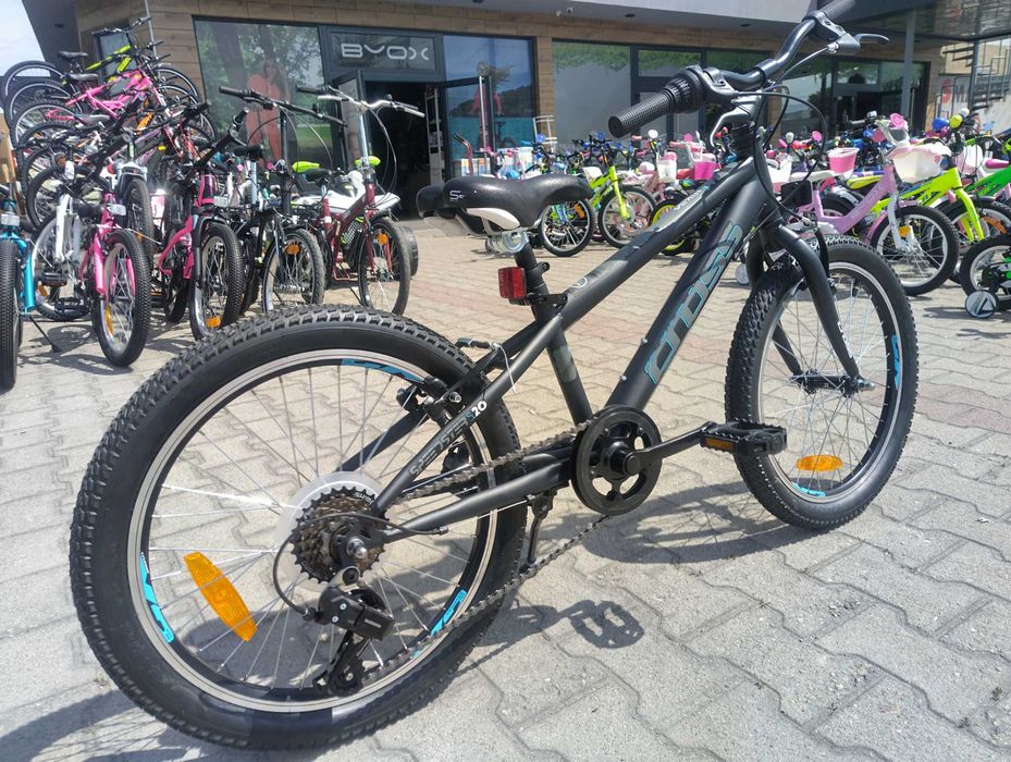 CROSS Велосипед 20" SPEEDSTER черен/син