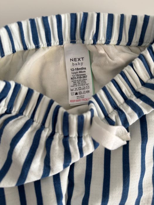 Комплект блуза  с панталон/ 12-18м/next