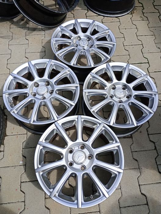 4 jante aliaj 5x114,3 R17 originale Mazda cx7 cx9,cx5,cx3 ,3,5,6