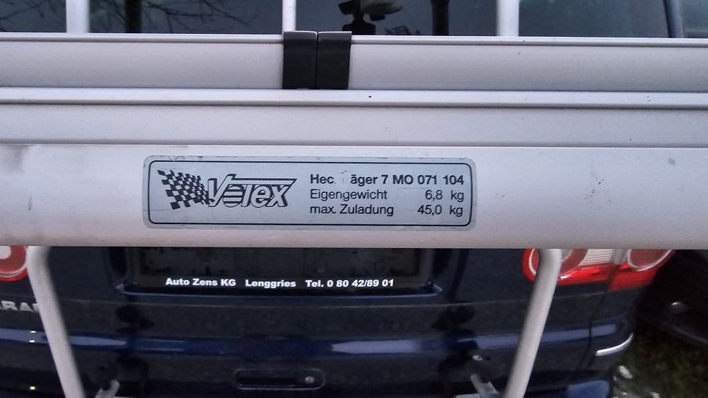 Багажник за велосипеди,  За 3 бр.