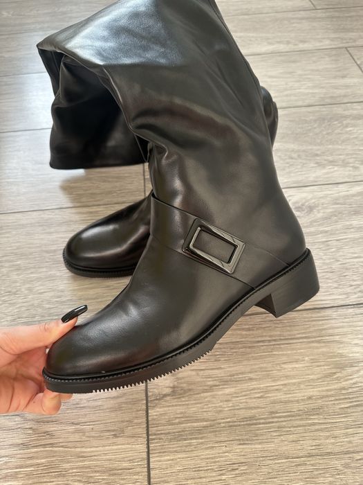 Новые классические женские зимние ботфорты