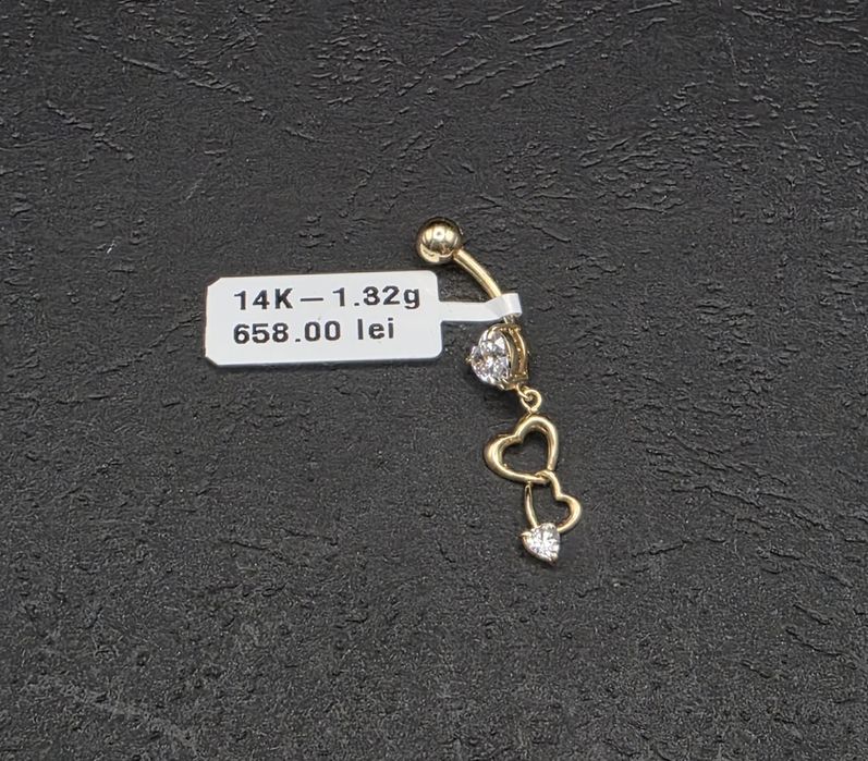 Piercing aur 14k 1.32gr