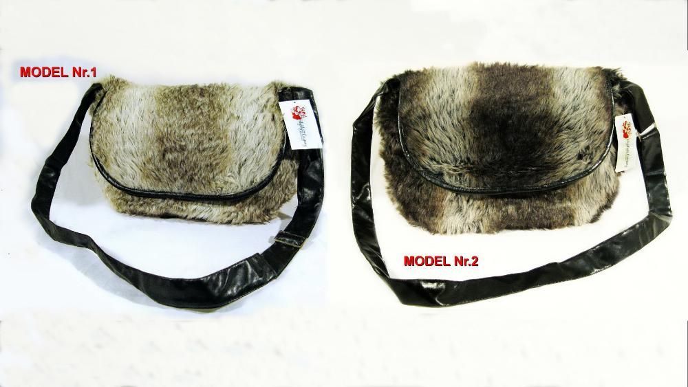 GEANTA DAMA blana artificiala HIGHLIGHT-Germania