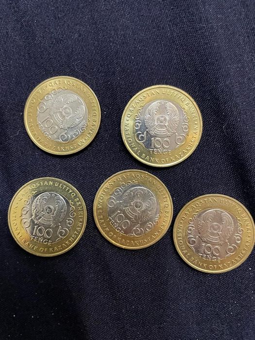Продам коллекционные монеты казахстана