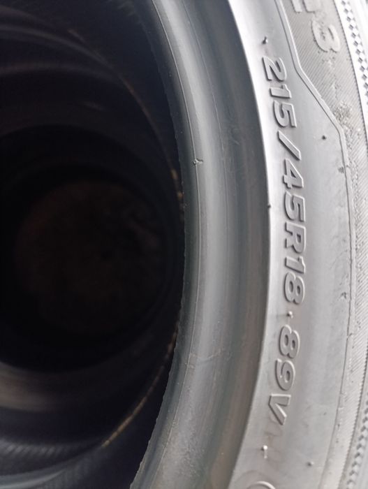 Anvelope de vara 215 45 18 Hankook