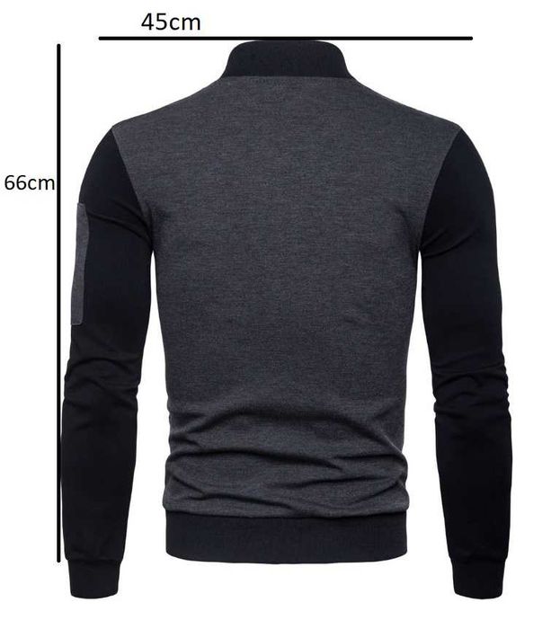 Jachetă, hanorac, flis cu guler pentru bărbați 2024