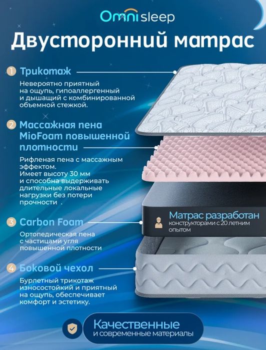 Продам детскую кровать и матрас