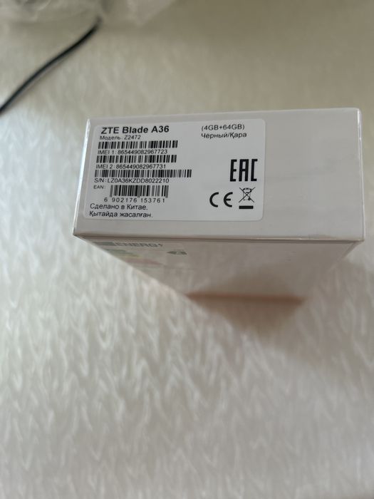 Смартфон ZTE Blade A36   64 Black