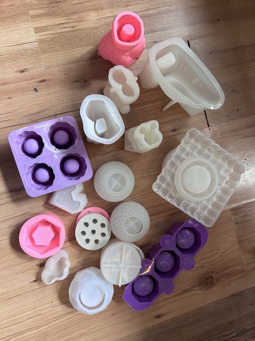 Молды для гипса и свечей