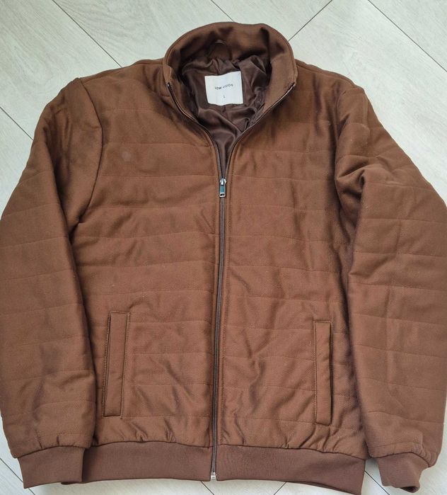 НАМАЛЕНИ НОВО кафяво  мъжко кожено яке M/L и още едно L