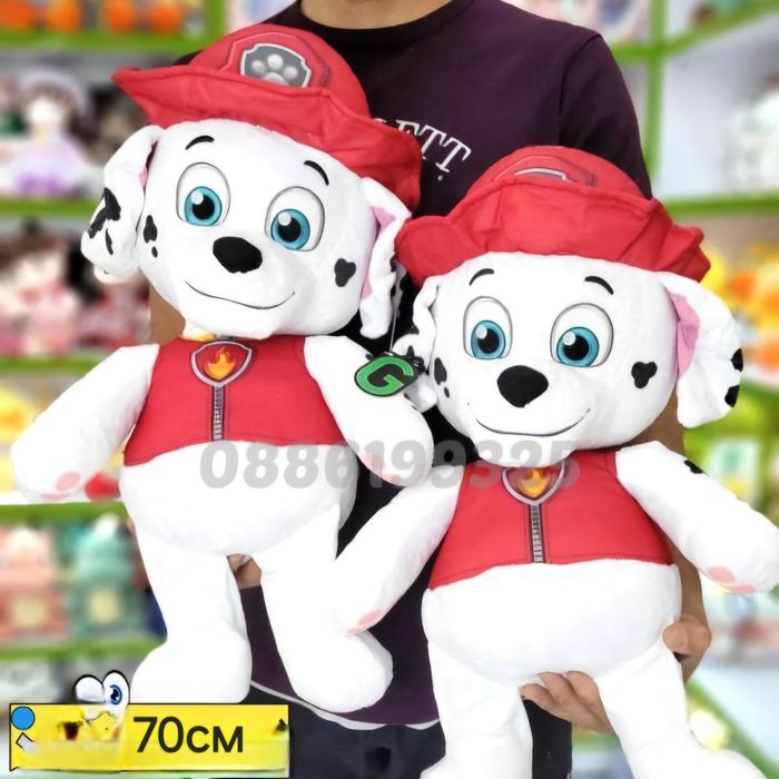 Голяма плюшена играчка Пес Патрул Чейс, Маршал, Роки, Скай