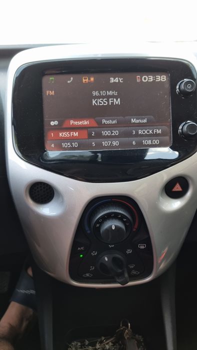Multimedia / navigatie / radio toyota aygo 2014-2022 peugeot 108 citro