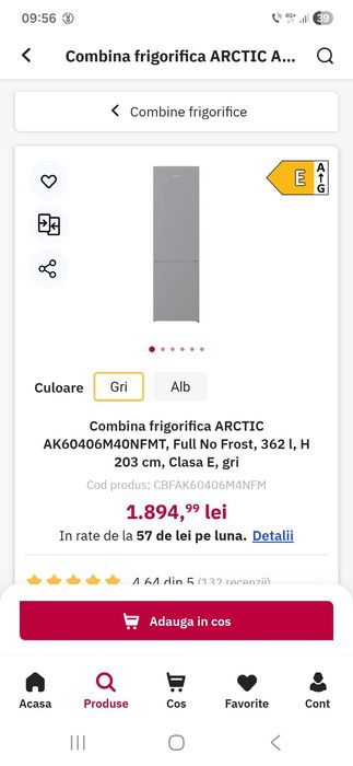 Combină frigorifică