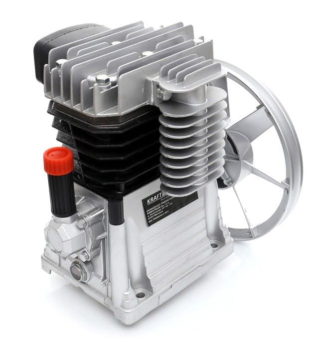 Cap compresor de aer 3kW 2 pistoane , Kraft&Dele KD1493