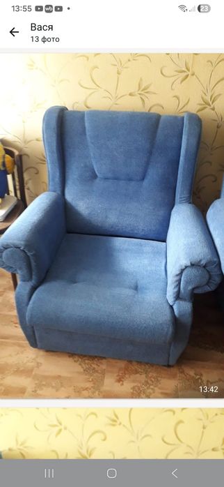Продам диван и два кресла