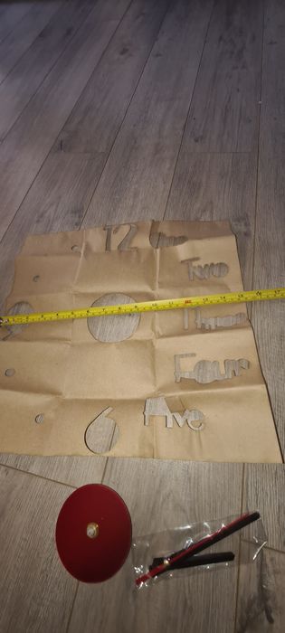 Ceas de perete Moderna, autoadeziv