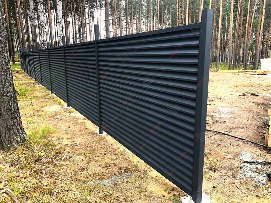 Забор жалюзи еврозабор