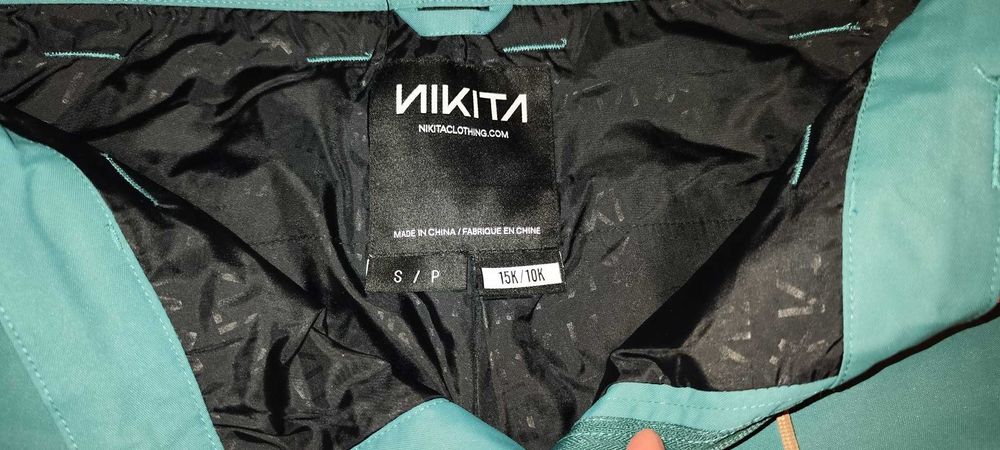 NOI- Pantaloni Snowboard NIKITA, 15k/10k, Dama, turcoaz