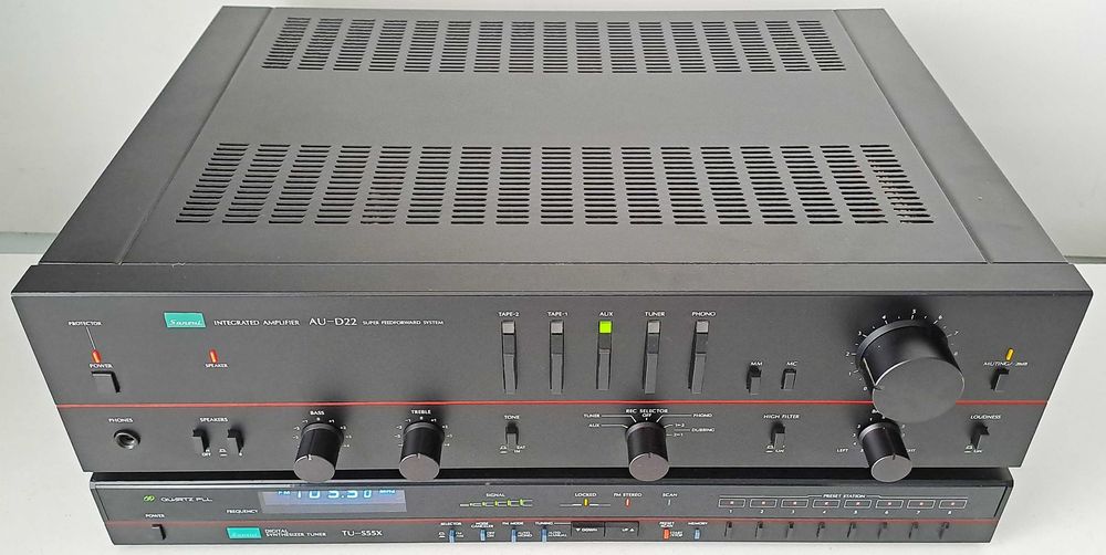 Linie Audio Sansui AU-D22 + Tuner – Super Feedforward – Stare de Muzeu