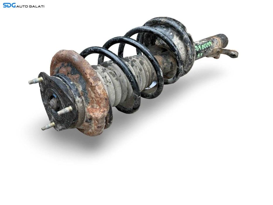 Amortizor Complet cu Arc si Flansa Stanga Ford Focus 1 1.6 Benzina 1998 - 2004 Cod 98AG-3K155-AF [LC3377]