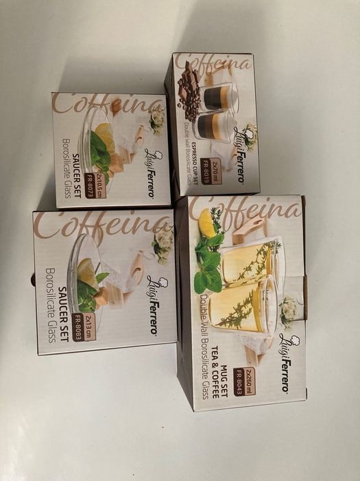 Чаша за еспресо Luigi Ferrero и чаши за чай