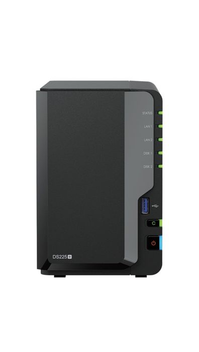Synology NAS server DS225+ 16TB 2x8TB skyhawk 18GB RAM 3г. Гаранция!