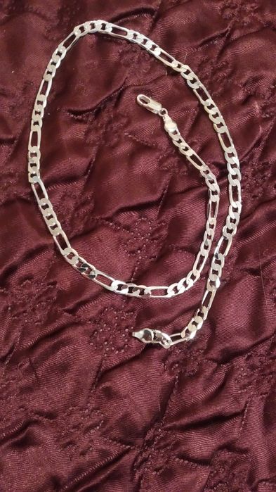 Нов, масивен сребърен ланец. Цена 65/200 лв.Голям избор модели,кутия.