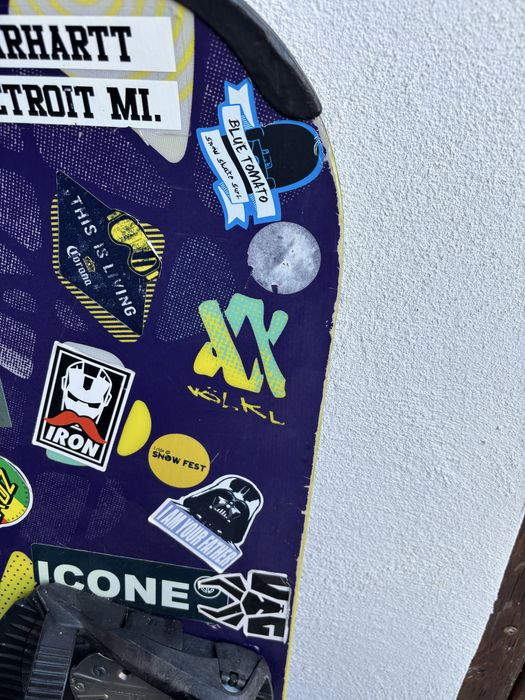 Placa Volkl + legaturi 140cm