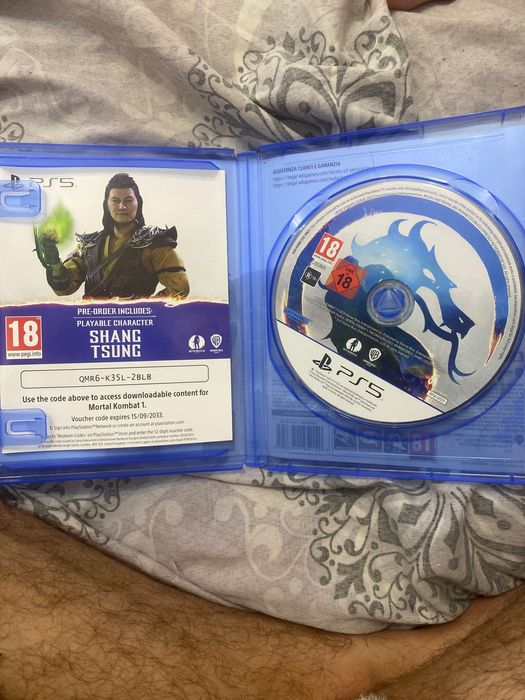 диск Mortal Kombat 1 PS5