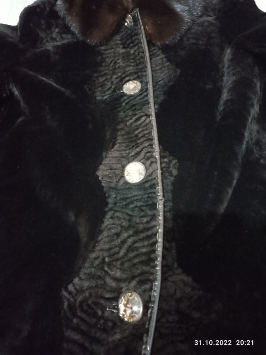 Шуба - мутон 48 размер