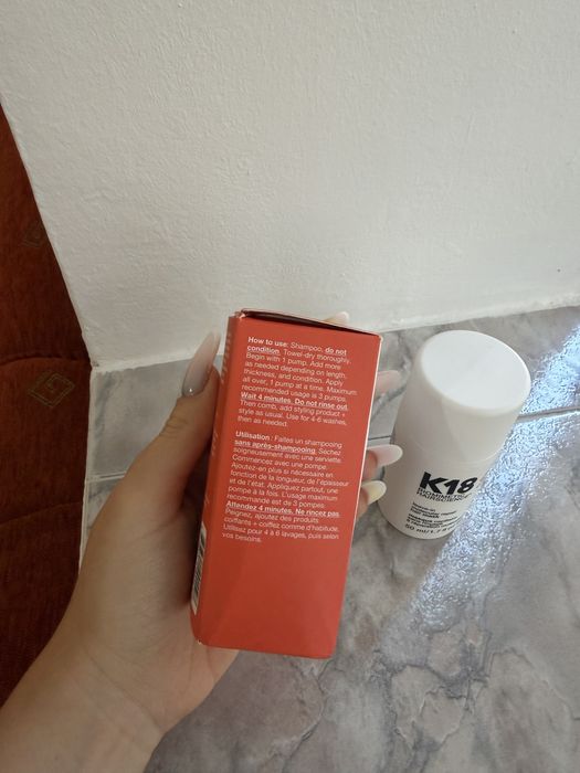 leave in molecular repair hair mask k18 50 ml