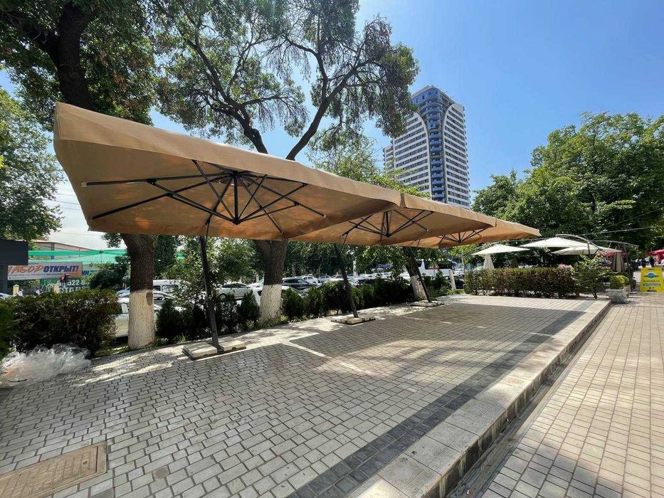 Готовые импортные зонты и Зонты на заказ SIESTA 3Х3 / 3,5Х3,5