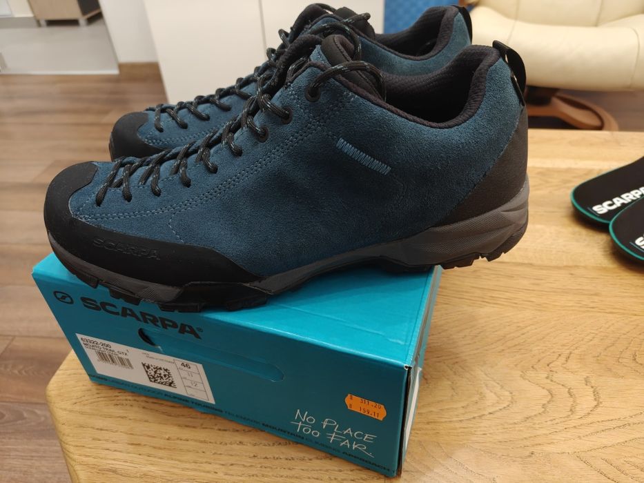 Туристически обувки Scarpa Mojito Trail GTX – N46 (Нови / Носени веднъж)