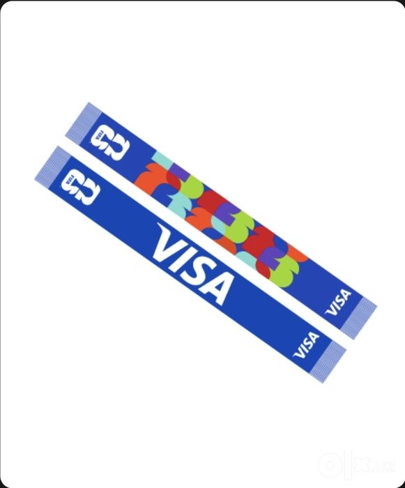 Футбольный шарф Visa