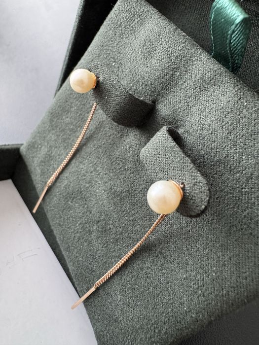 Серьги протяжки 585