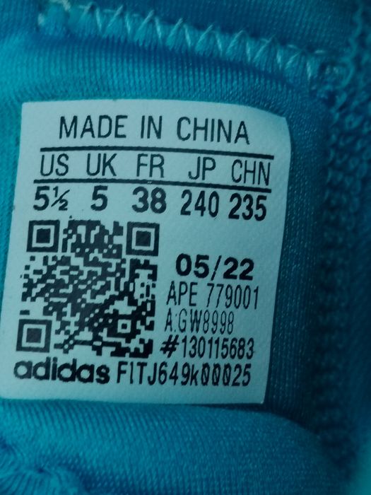 ADIDAS DAME 8, adidași băieți, mărimea 38, interior 24 cm