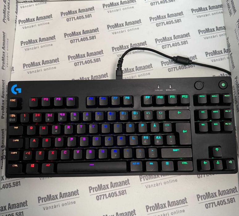 Tastatura mecanica gaming Logitech G PRO ProMax Amanet