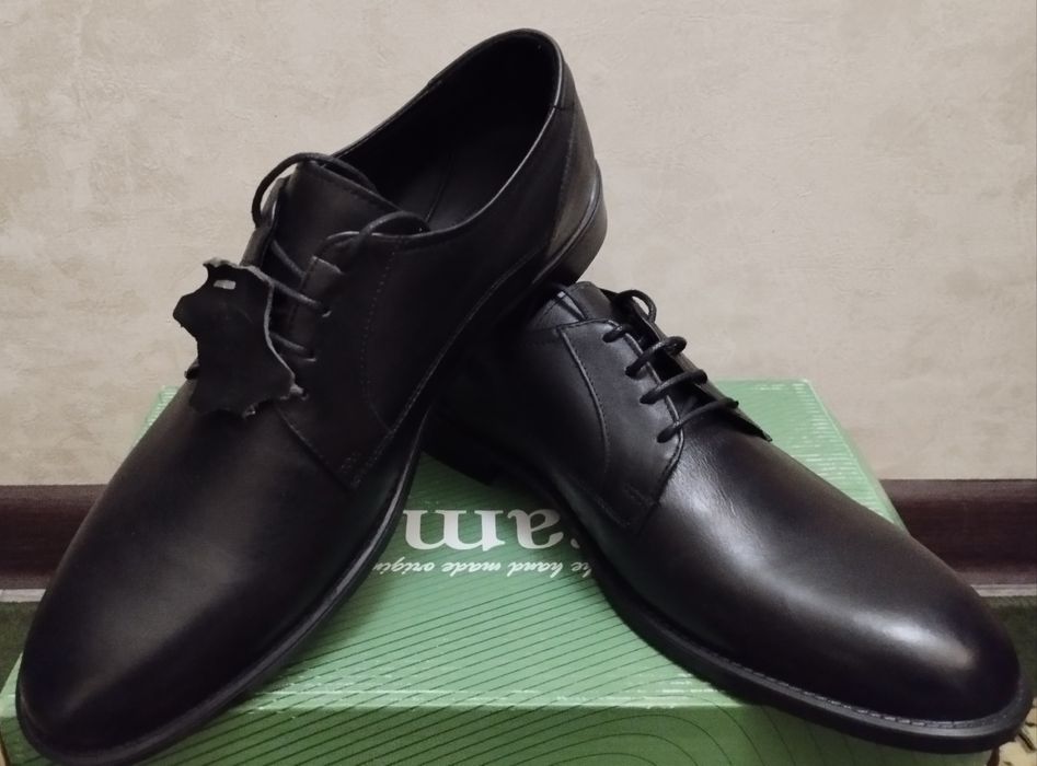 Мужские турецкие туфли.Натуральная кожа