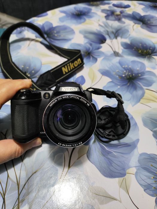 Aparat foto digital Nikon Coolpix L120, Negru
