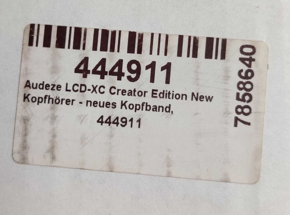 Слушалки/ Headphones Audeze LCD-XC, Creator edition, real leather