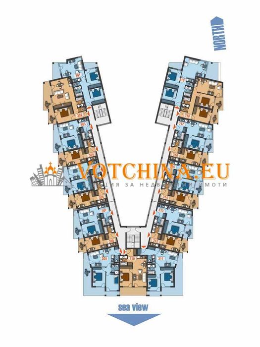 Продава се Едностаен апартамент в Свети Влас - 40 кв.м за 611 €/кв.м - Снимка #9