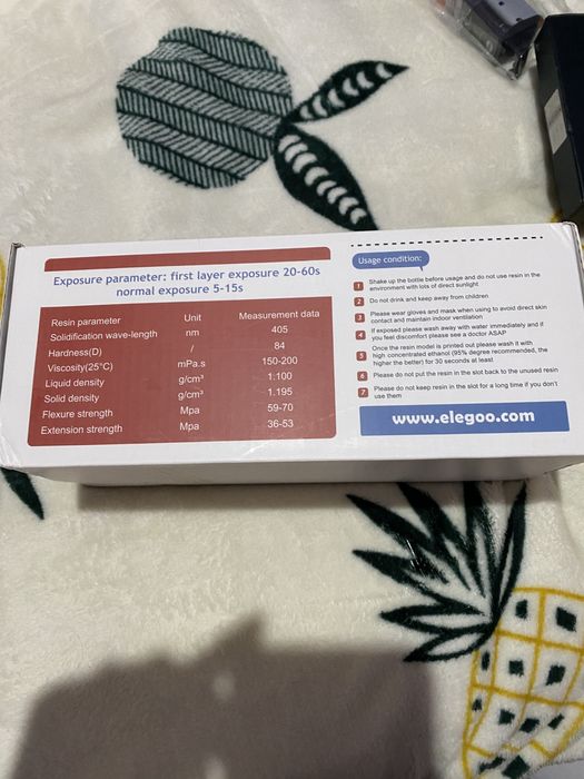 Rasina fotopolimer