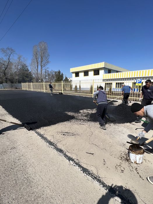 Асфальт.Асфальтирование дворов площадок