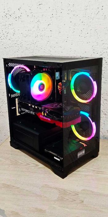 Игровой Кейс i5 14400F MSI PRO H610 DDR4-32Gb RTX™3080 SSD-1Tb HDD-2Tb