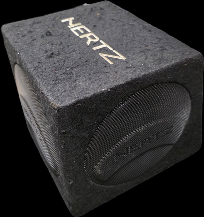 Продавам Hertz DBA 200.3 – активен субуфер 8", 110W RMS
