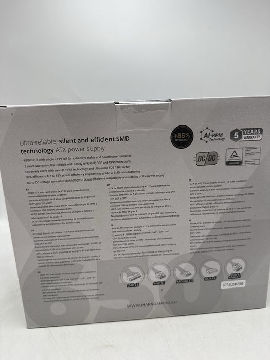 Sursa Mars Gaming MPIII650, 650W Sigilata