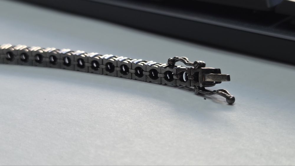 Tennis Bracelet Black Diamonds HRD 20.90ct